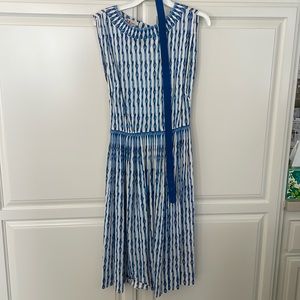 R&K Striped Dress With Belt